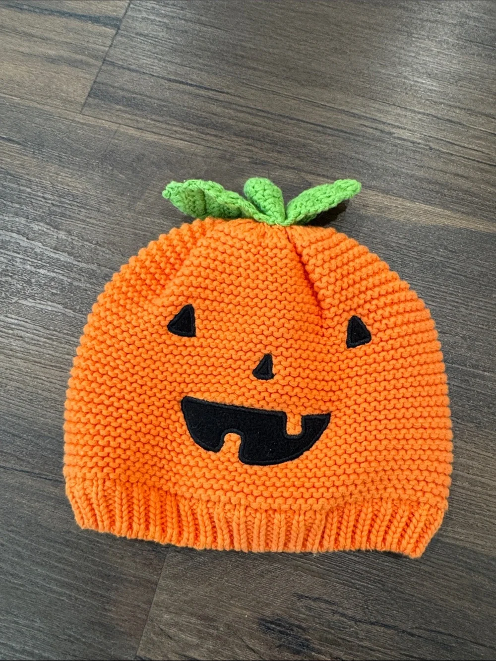 Carters Baby Halloween Crochet Pumpkin Hat